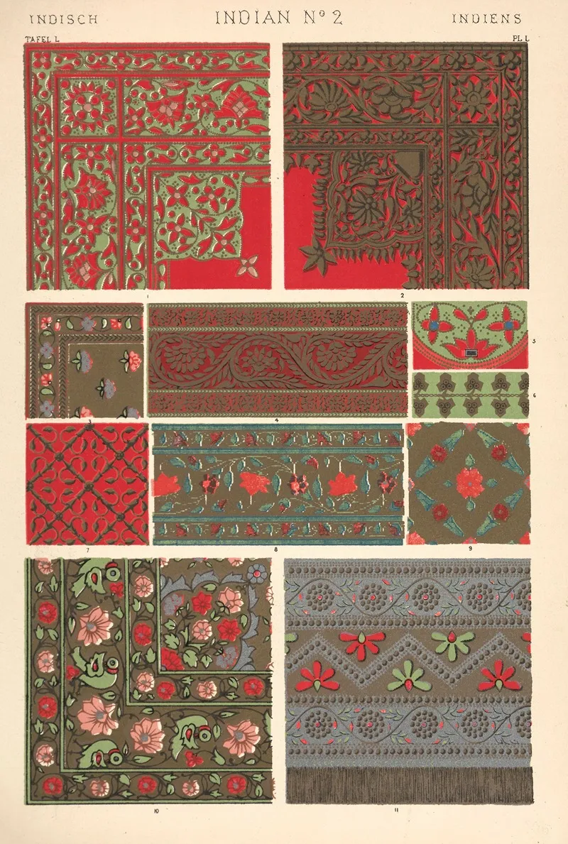 Indian No 2 3 by Owen Jones - Canvas Print