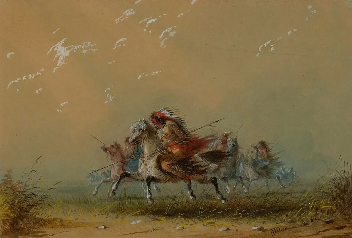 Indians On The War Path