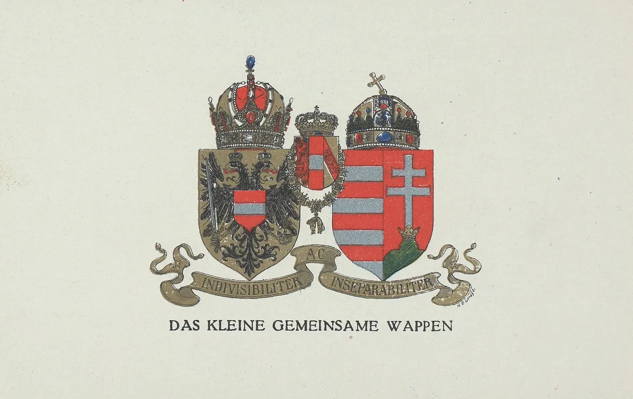 Indivisibiliter Ac Inseparabiliter Das Kleine Gemeinsame Wappen