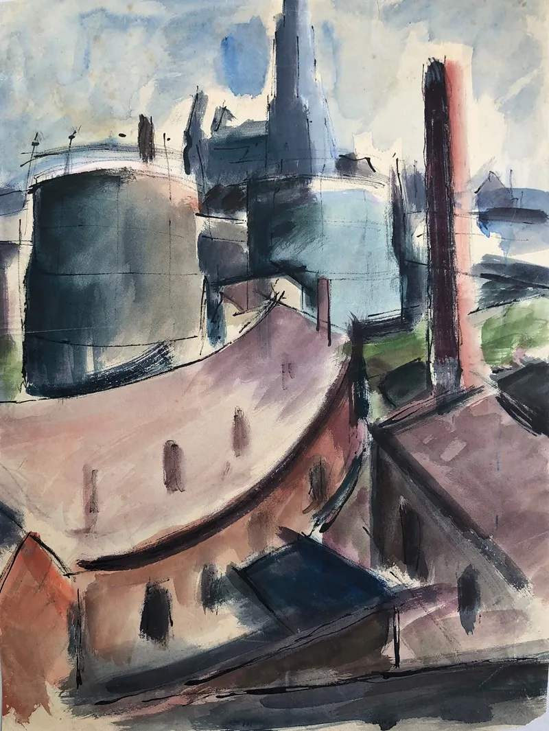 Industriebauten Studie