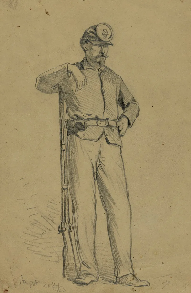 Infantryman On Guard