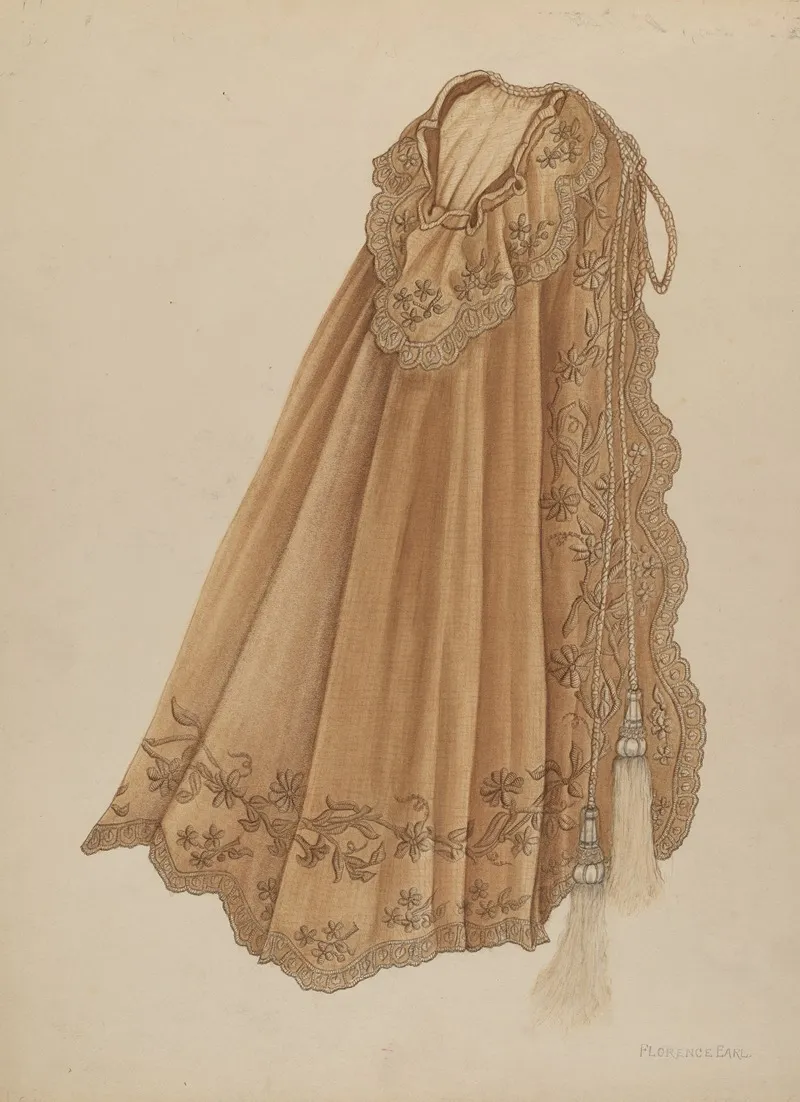 Infants Cape 2 by Florence Earl - Canvas Print