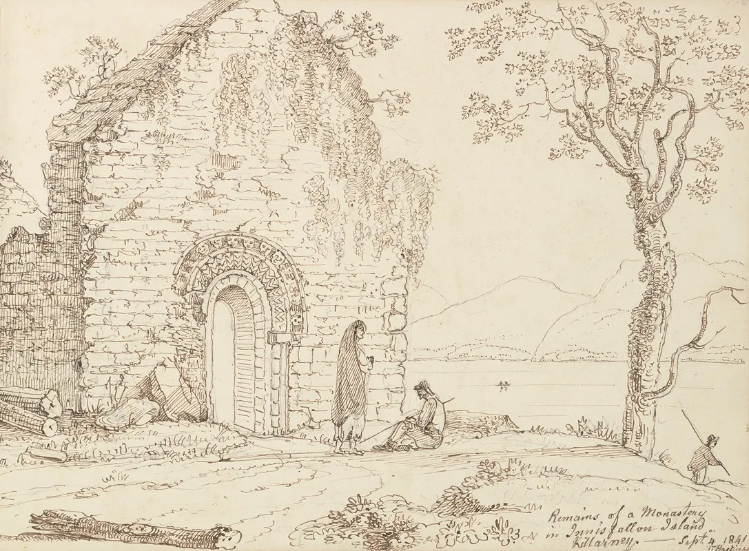 Innisfallen Abbey 4 September 1841