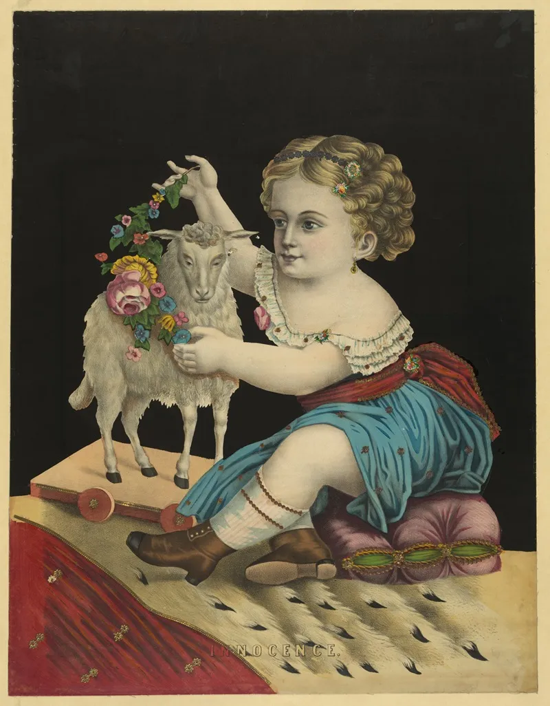 Innocence 7 by Henry Jerome Schile - Canvas Print