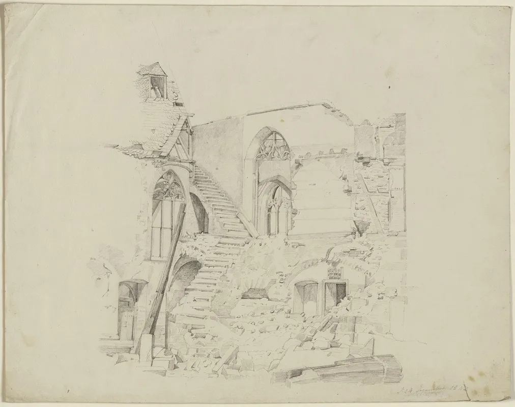 Inside Of A Ruin