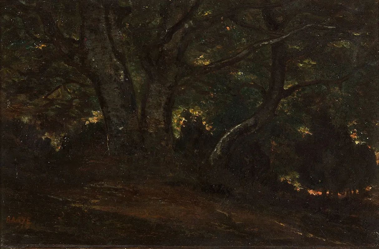 Interieur De La Foret De Fontainebleau