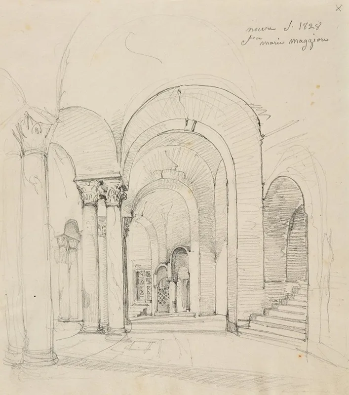 Interieur De Sainte Marie Majeure A Nocera
