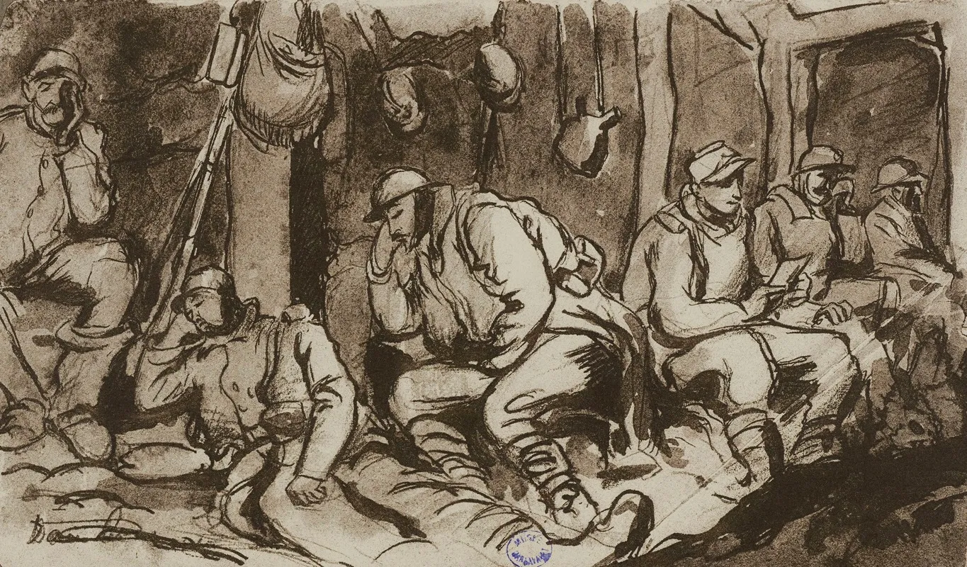 Interieur De Tranchee