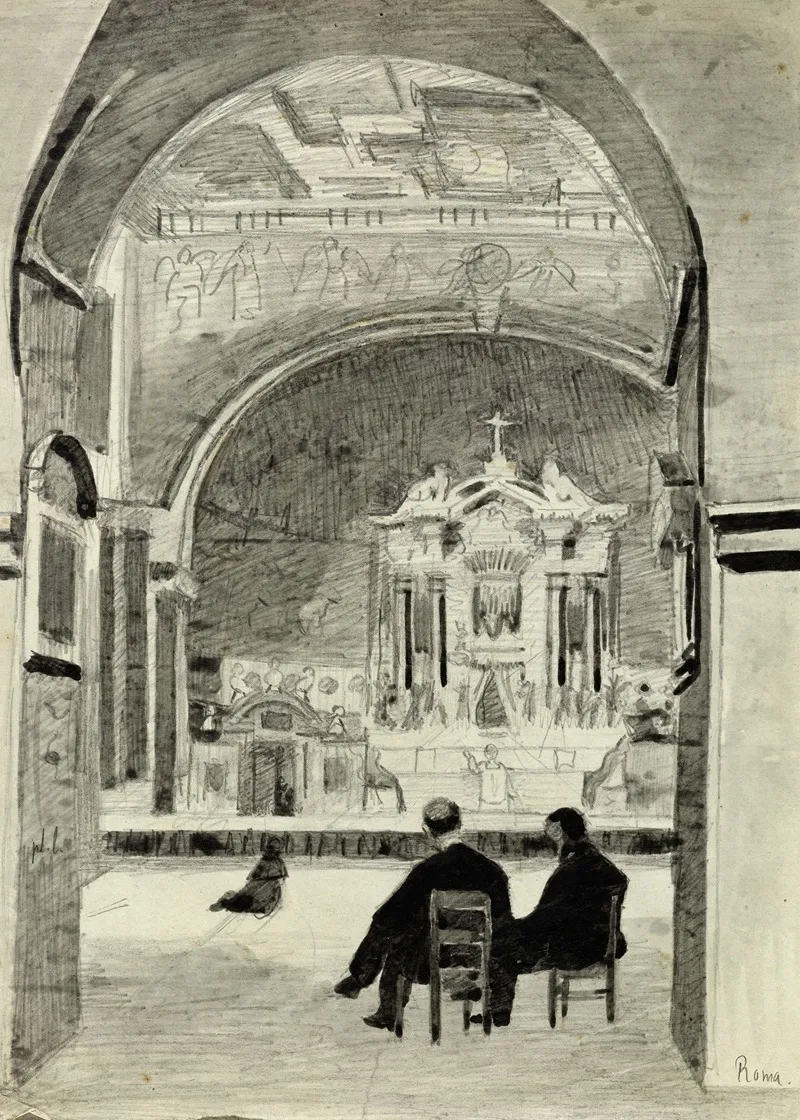 Interieur Deglise A Rome