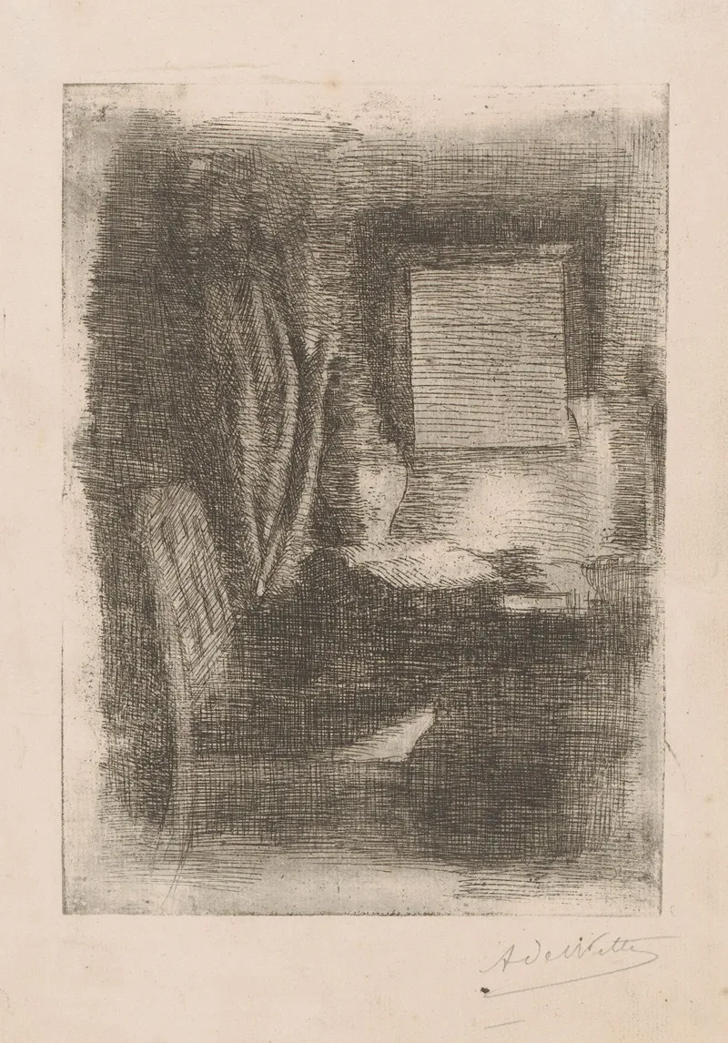 Interieur Met Bureau