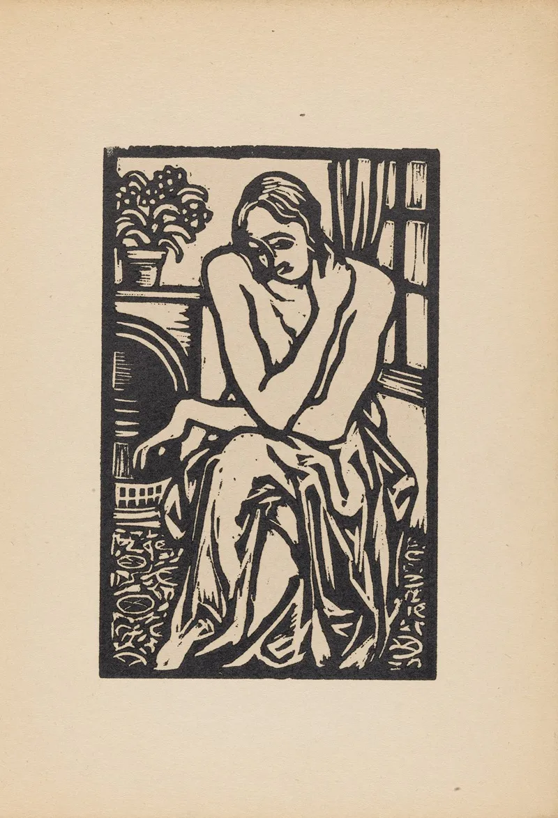 Interior 14 by Roger Fry - Canvas Print