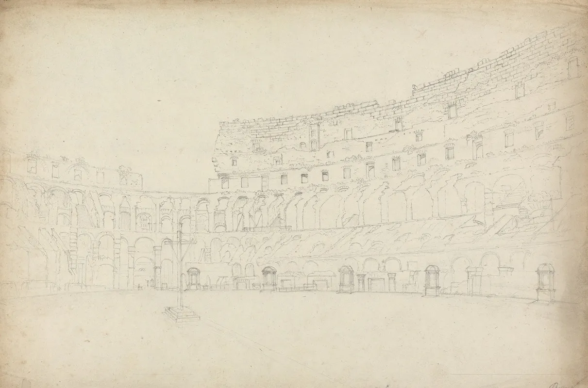 Interior Colosseum Rome