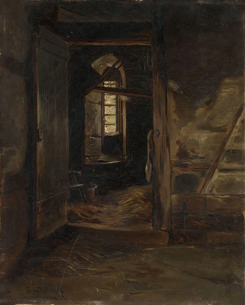 Interior From A Cowshed
