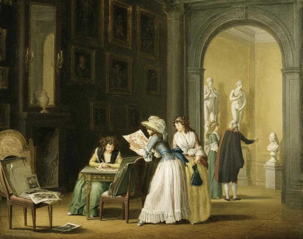 Interior From An Art Collection