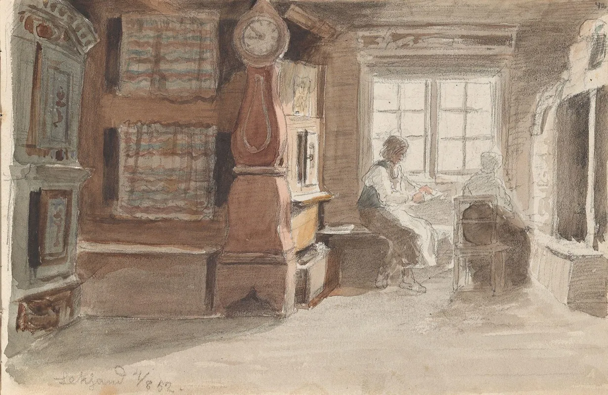 Interior Med Figurer Leksand