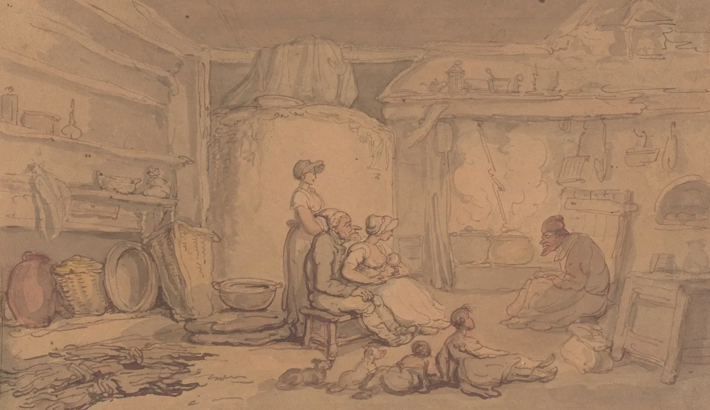 Interior Of A Cottage 2