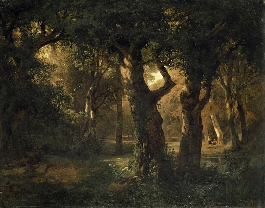 Interior Of A Forest