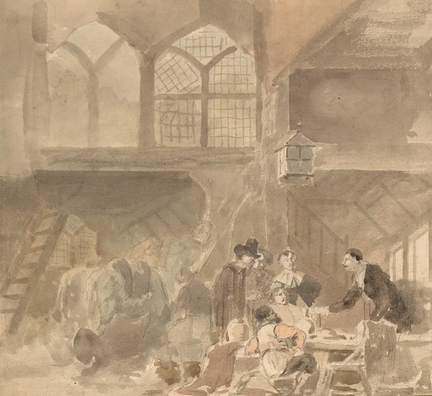 Interior Of An Inn