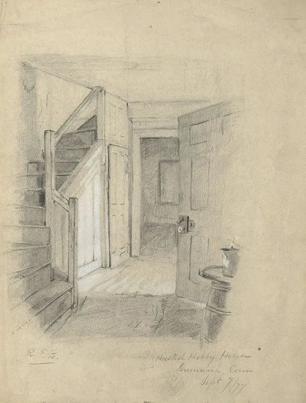 Interior Of The Husted Hobby House Greenwich Conn