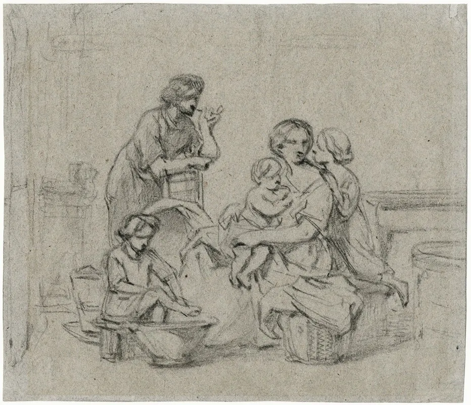 Interior With Family