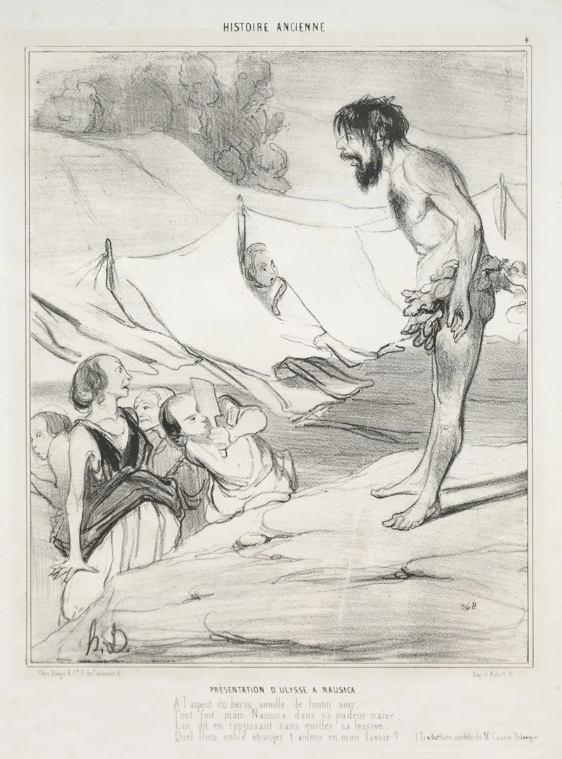 Introduction Of Ulysses To Nausica