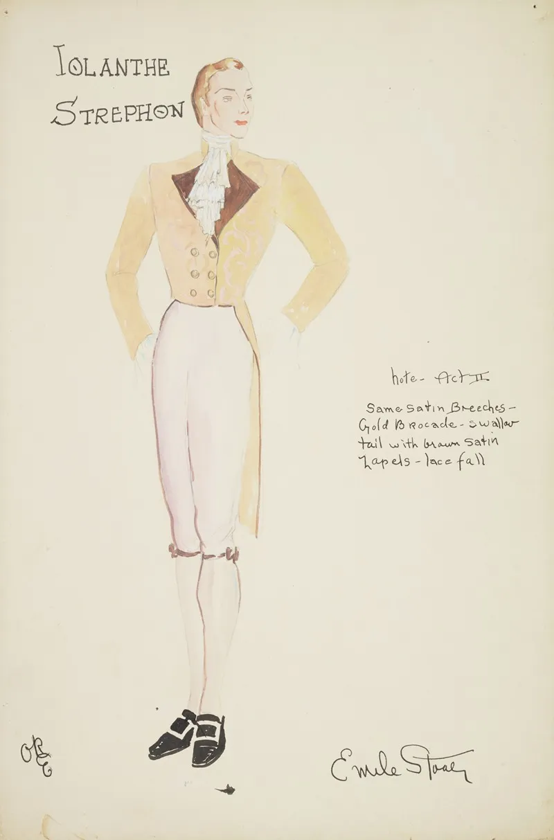 Iolanthe Strephon Act Ii by Emile Stoner - Canvas Print