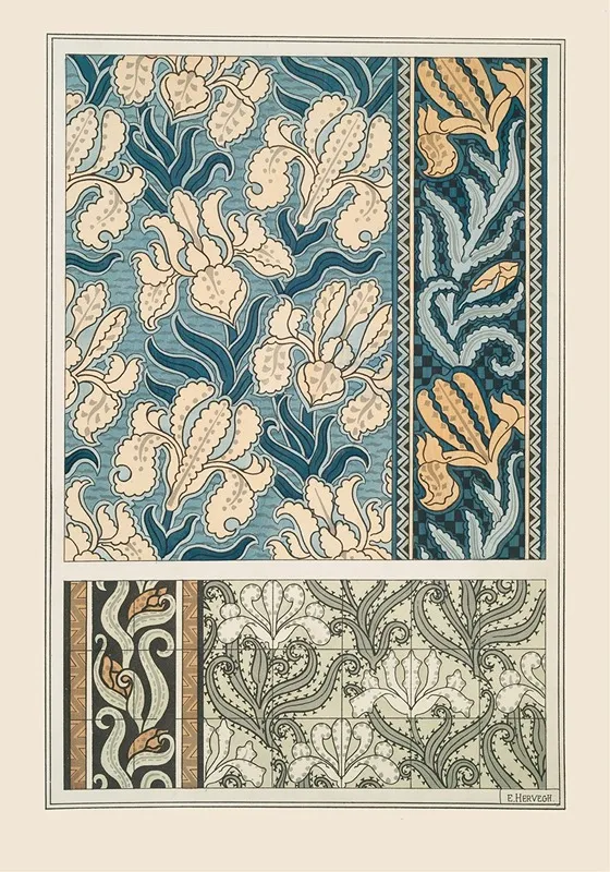 Iris 3 by Maurice Pillard Verneuil - Canvas Print