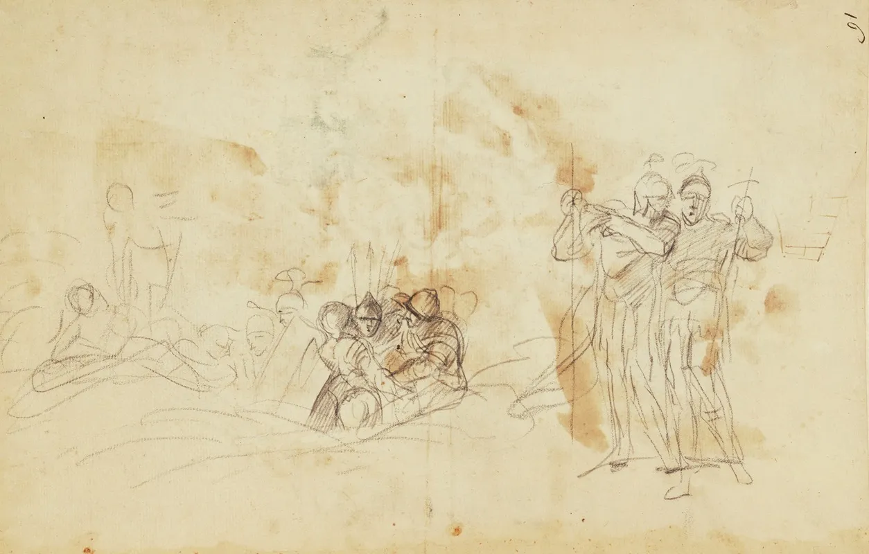 Iris Appearing To Turnus