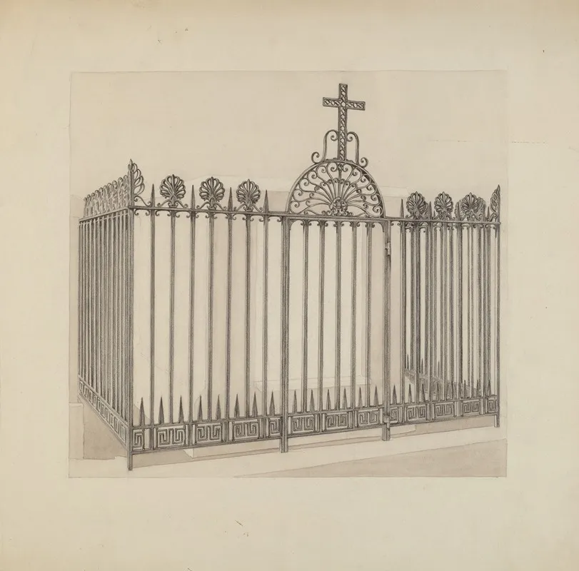 Iron Gate And Fence 2