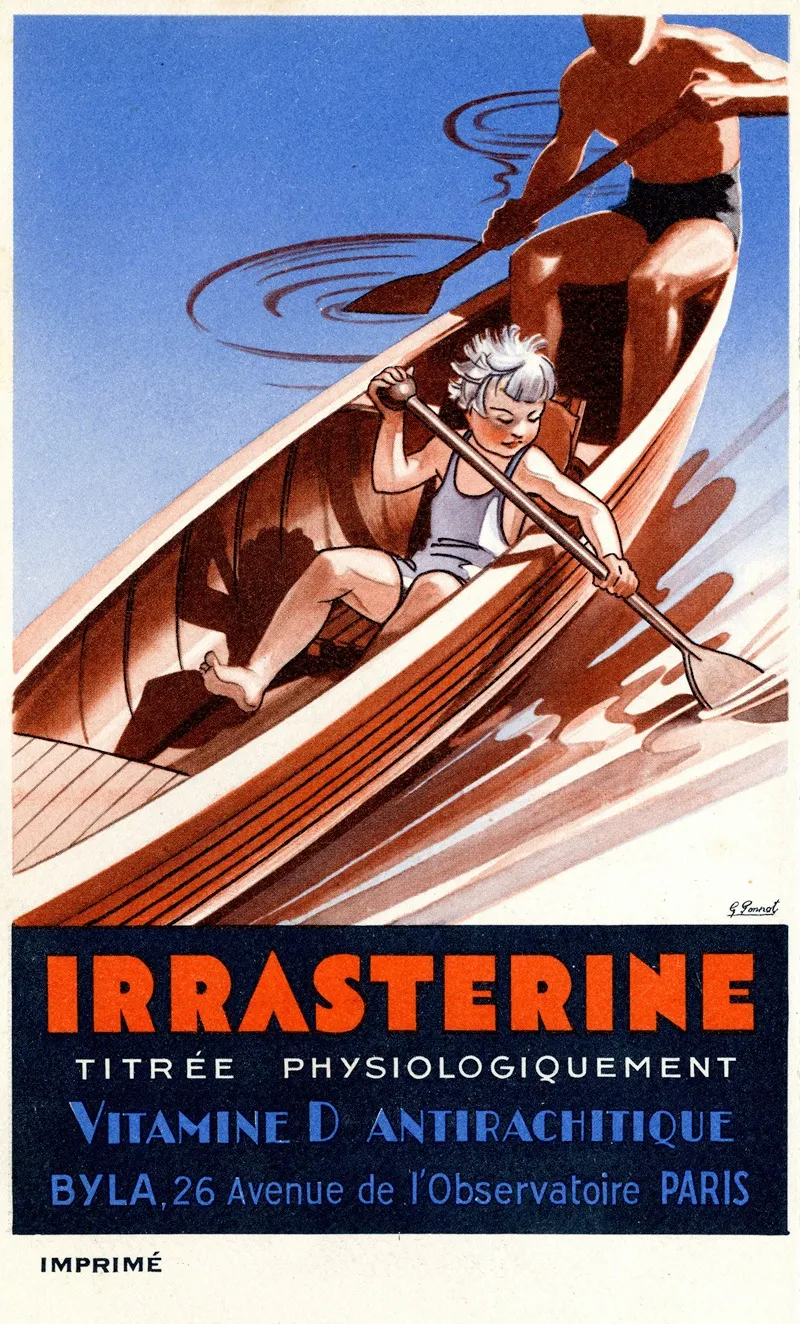 Irrasterine 10 by G. Gonnot - Canvas Print