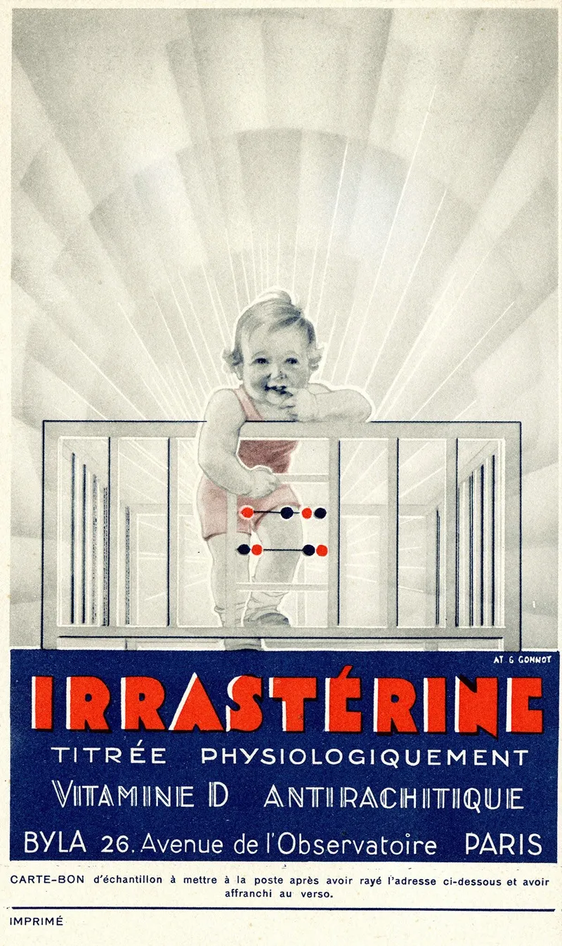Irrasterine 5 by G. Gonnot - Canvas Print