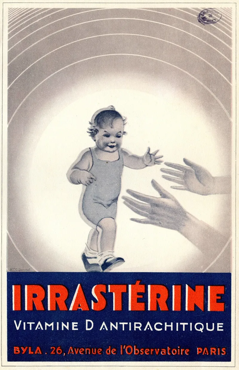 Irrasterine 6 by G. Gonnot - Canvas Print