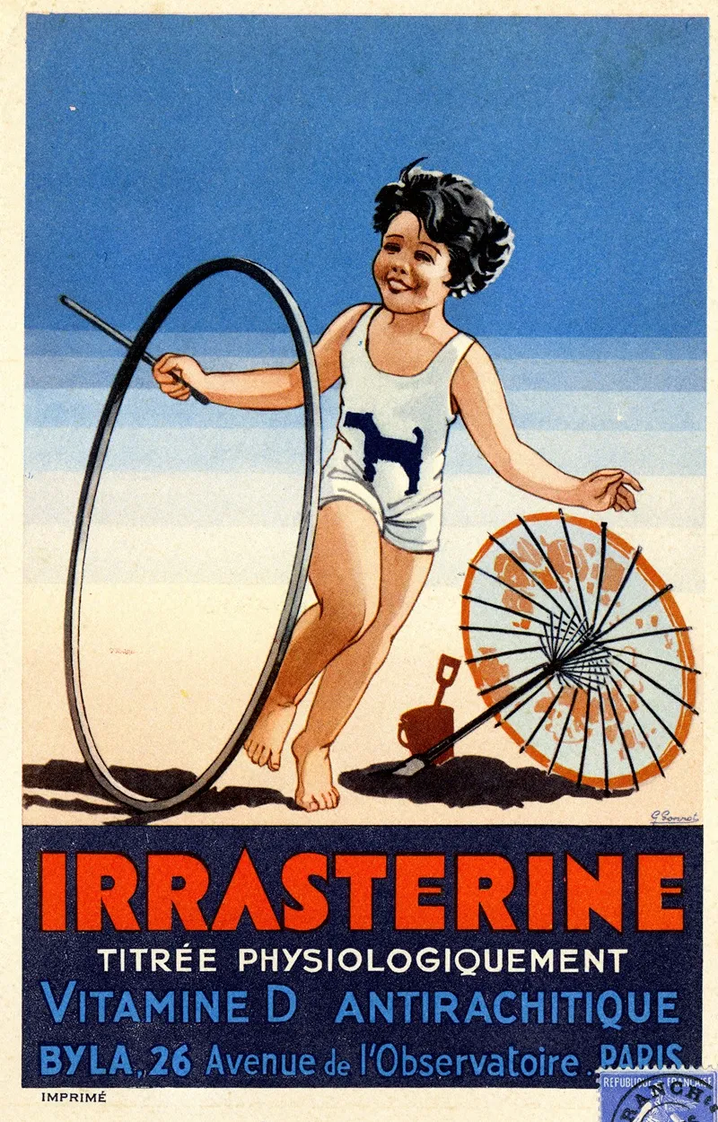 Irrasterine 9 by G. Gonnot - Canvas Print