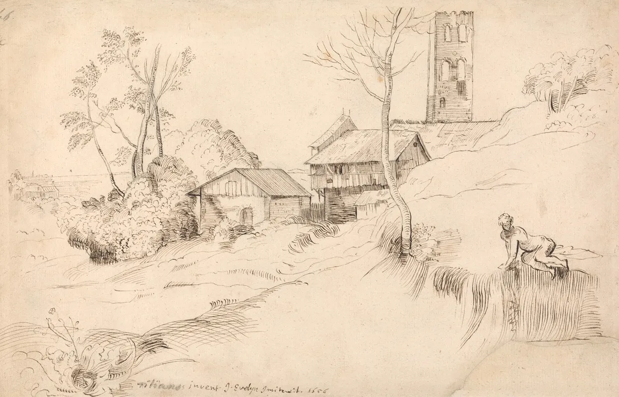 Italian Landscape After Titian