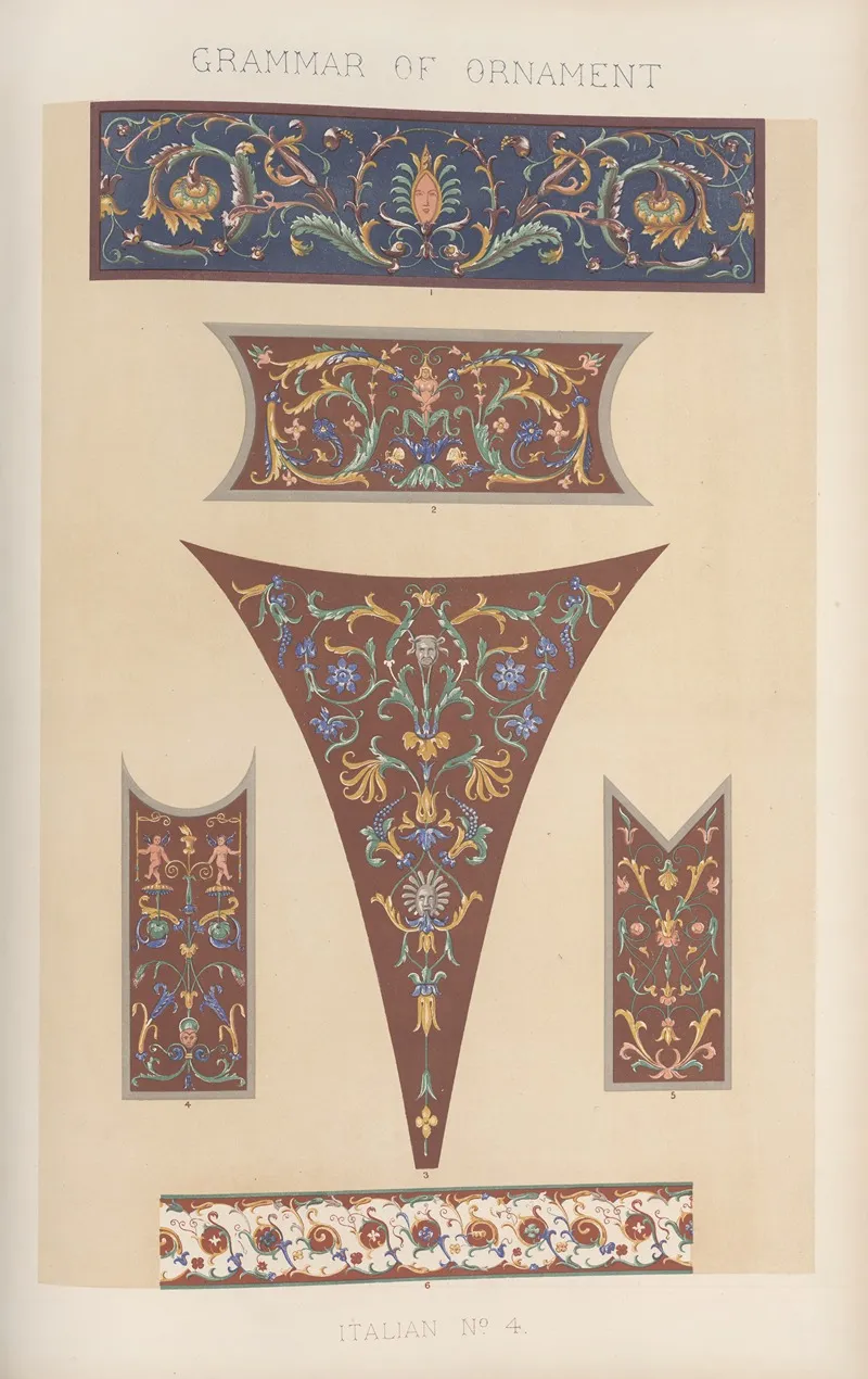 Italian No 4 2 by Owen Jones - Canvas Print