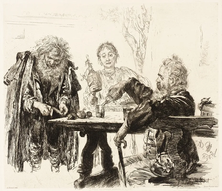 Italian Tavern Scene