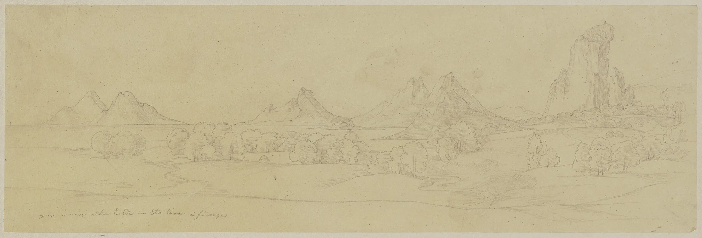Italienische Gebirgslandschaft