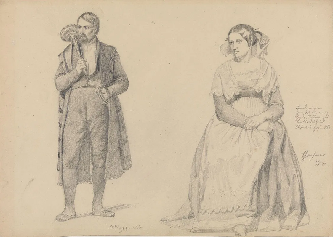 Italiensk Mann Og Kvinne