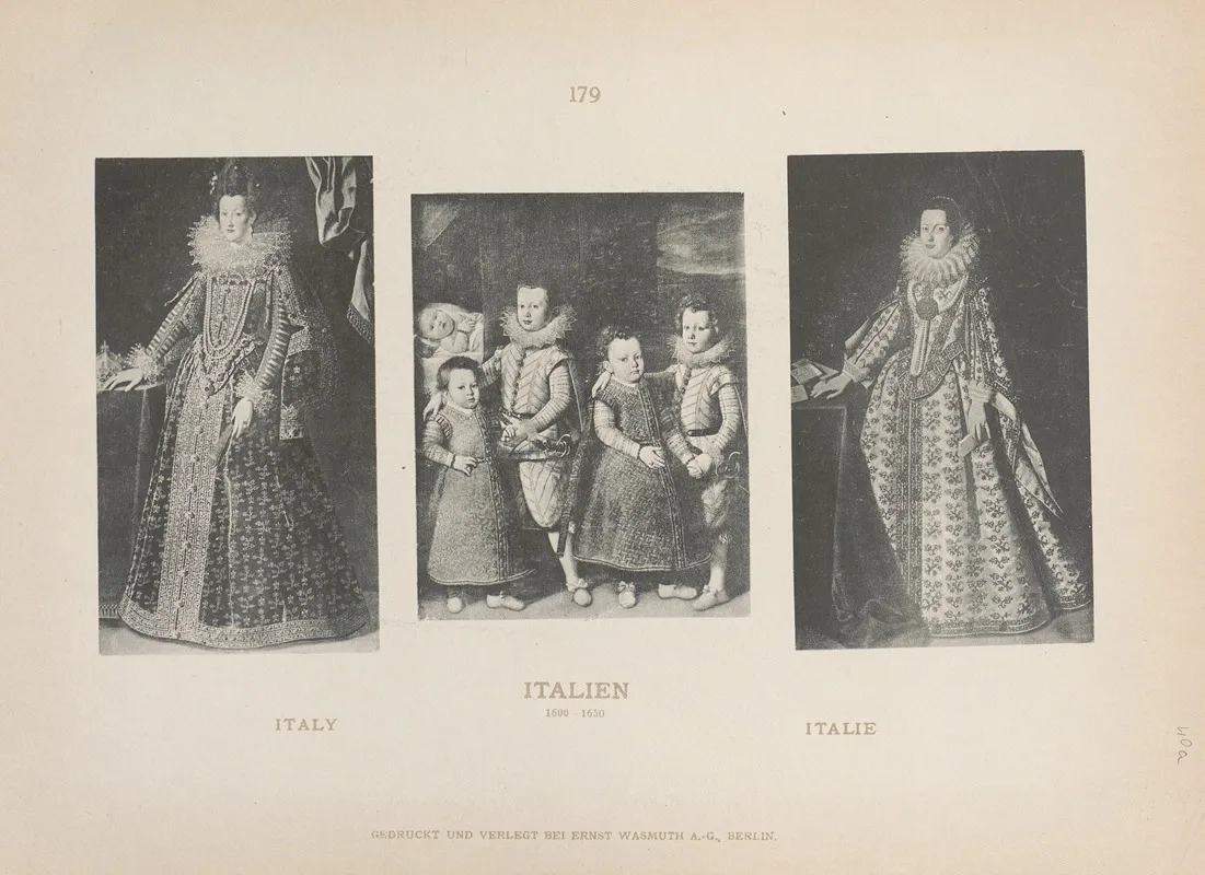 Italy 19 by Adolf Rosenberg - Canvas Print