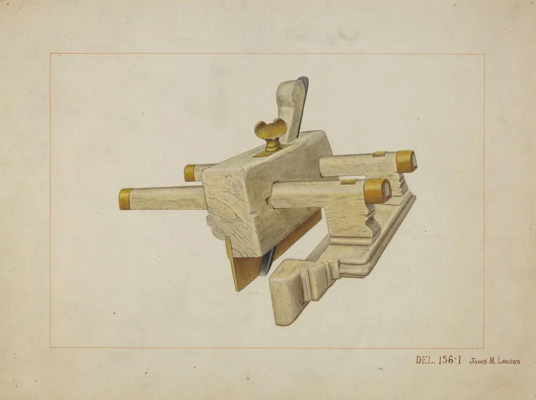 Ivory Carpenters Plane