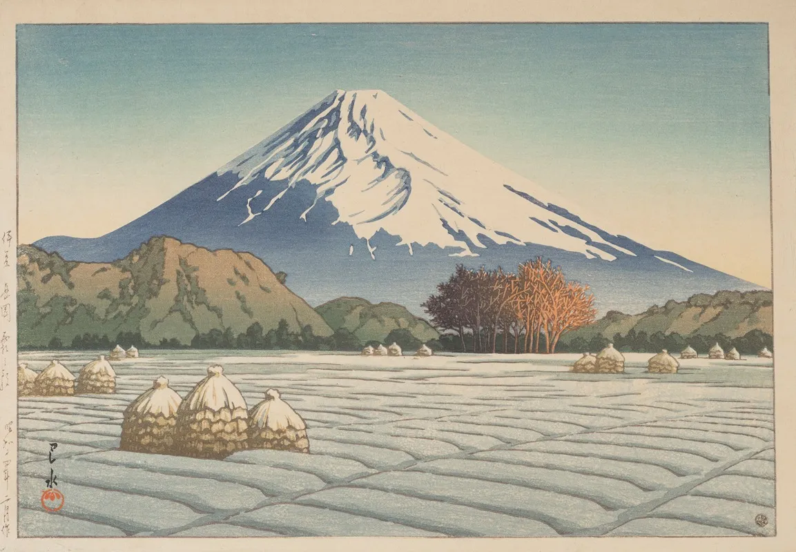 Izu Nagaoka Shimo No Asa Frosty Morning In Nagaoka Izu