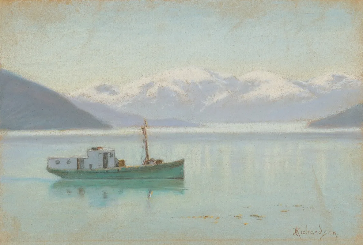 Jack Mantles Boat by Theodore J. Richardson - Canvas Print