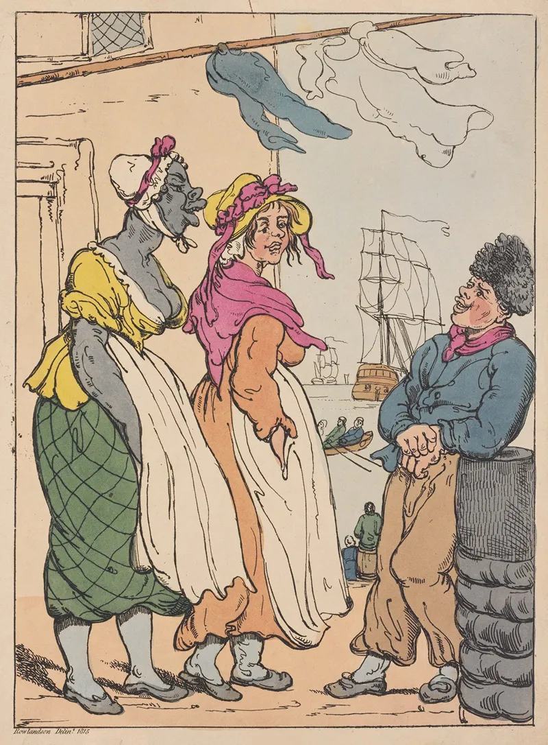 Jack Tar Admiring The Fair Sex
