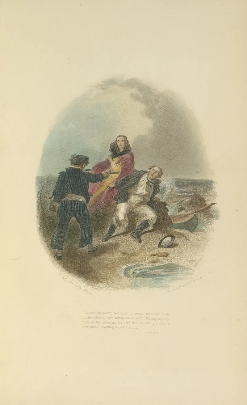 Jack Tier by Felix Octavius Carr Darley - Canvas Print