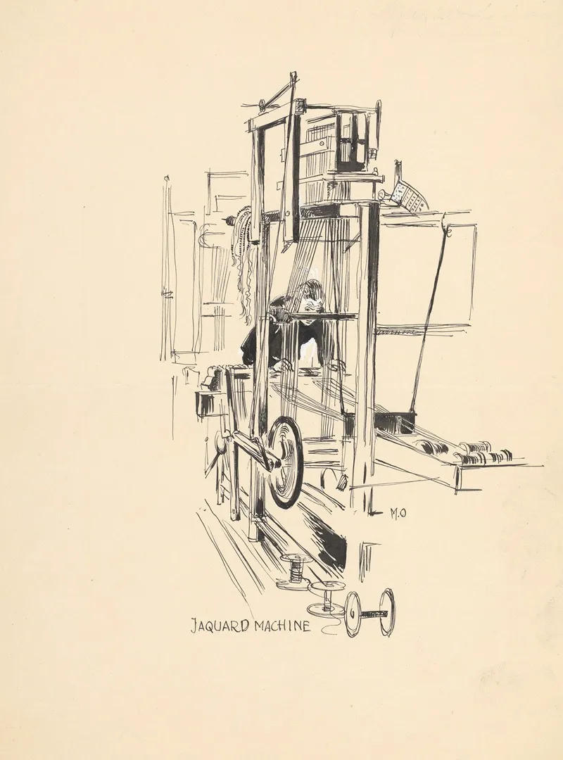Jacquard Weefmachine