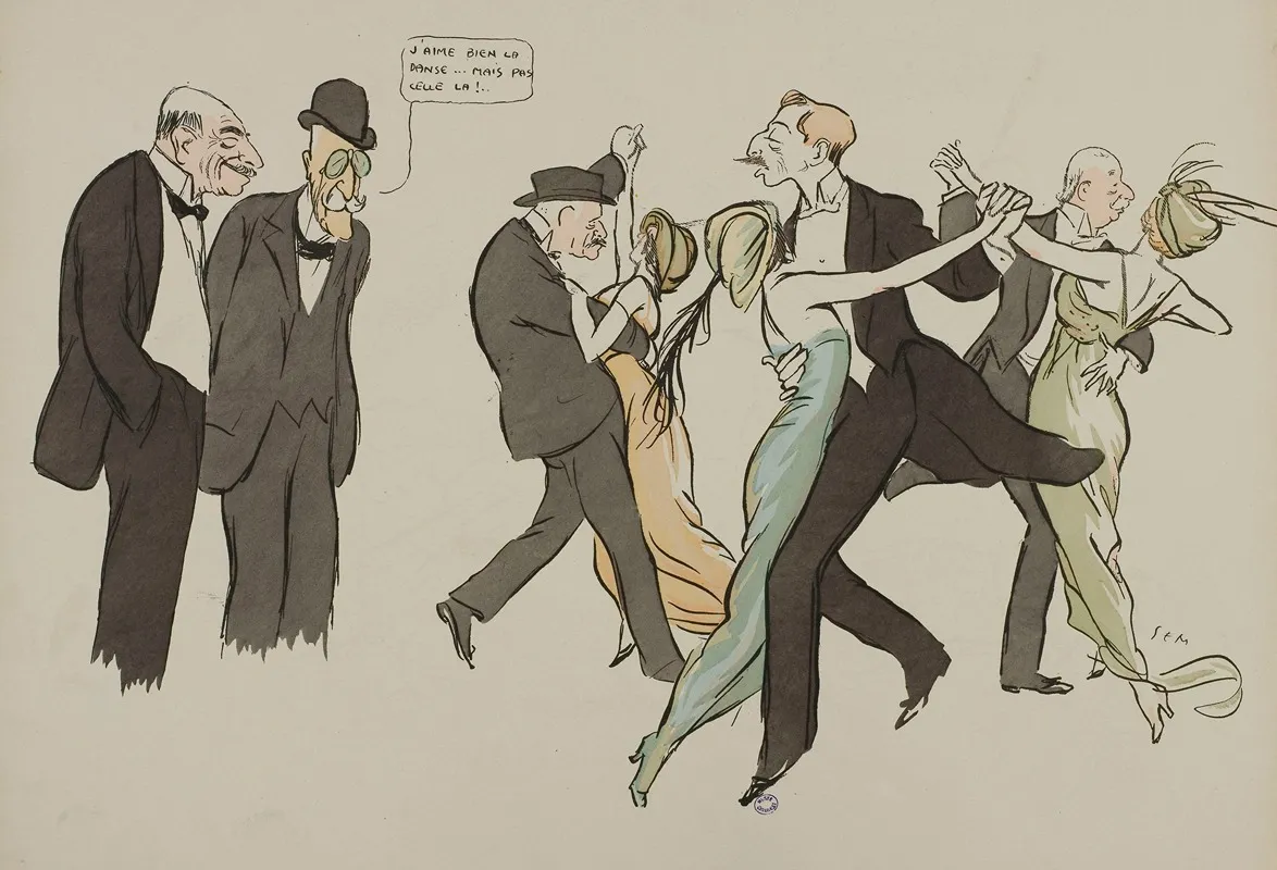 Jaime Bien La Danse Mais Celle La Comte Napoleon Gourgaud J Hennessy M Ephrussi Baron E De Rothschild Comte B De Valon