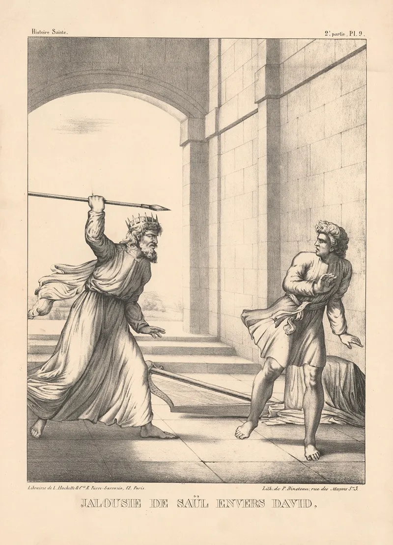 Jalousie De Saul Envers David