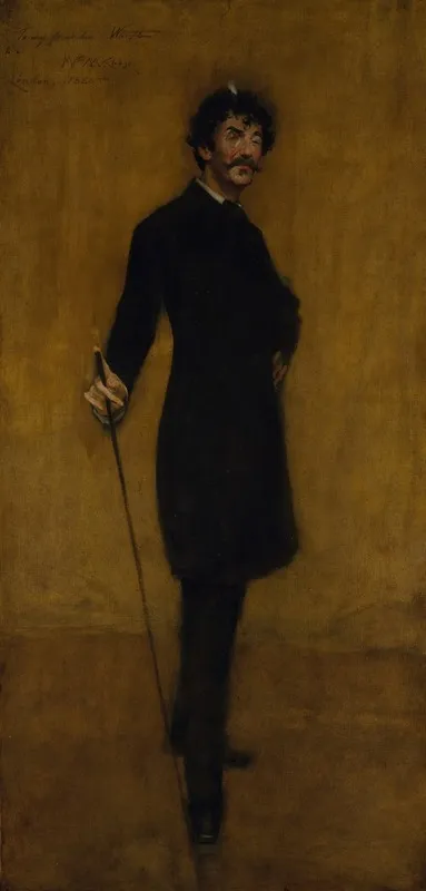 James Abbott Mcneill Whistler 2 by William Merritt Chase - Canvas Print