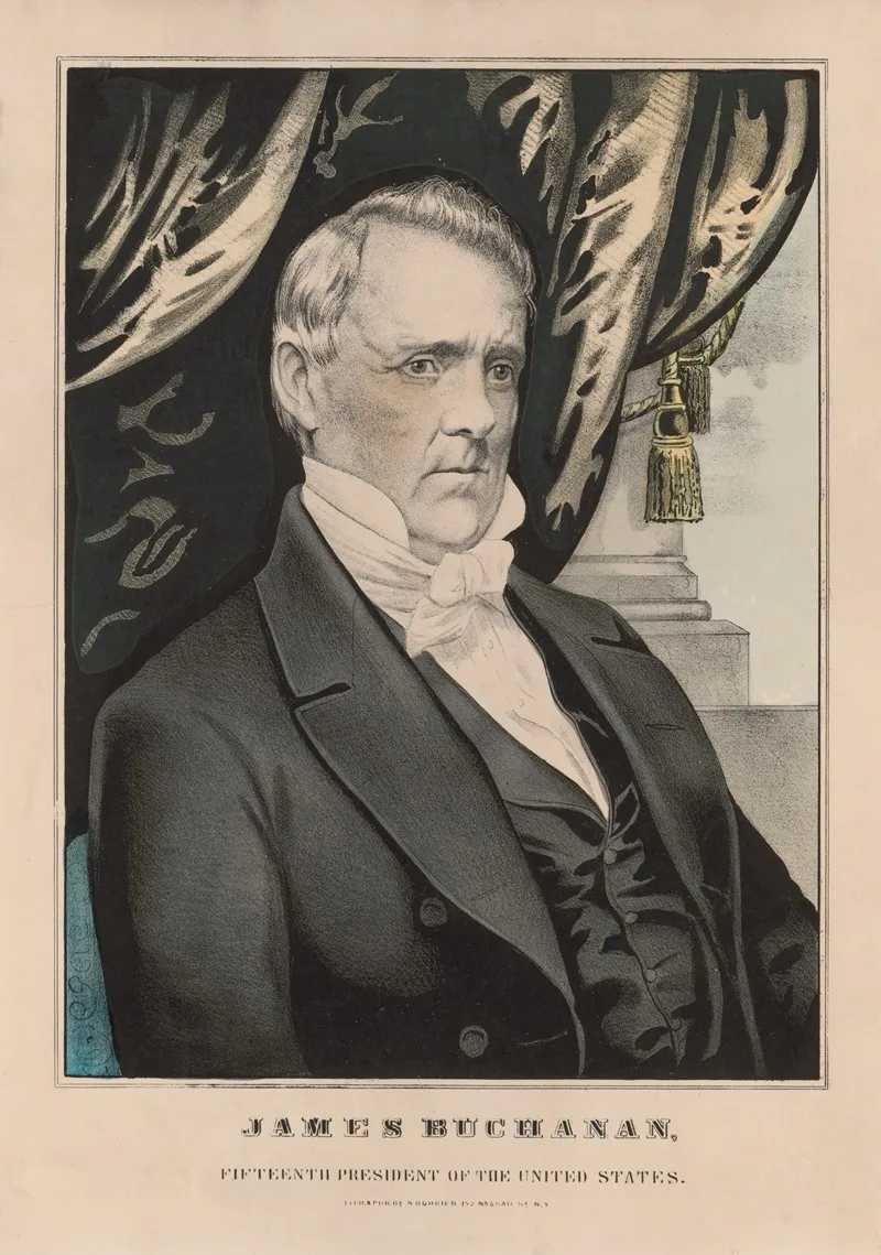 James Buchanan Fifteenth President Of The United States