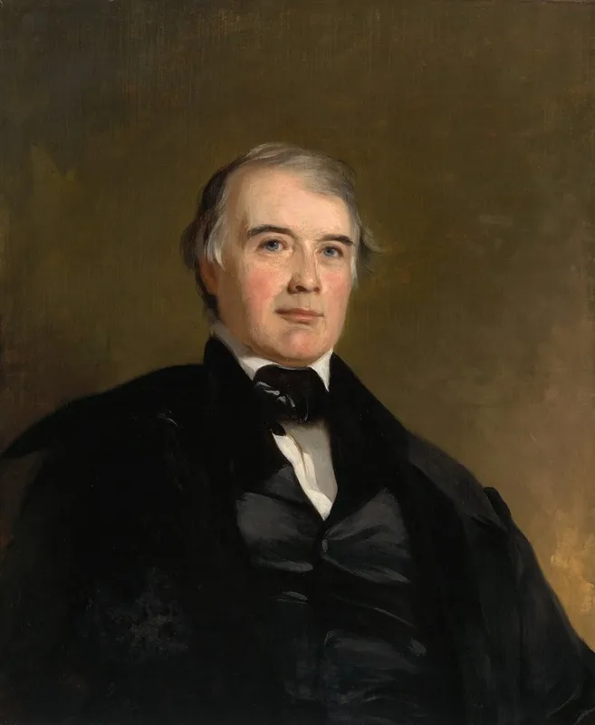 James Pollard Espy by Thomas Sully - Canvas Print